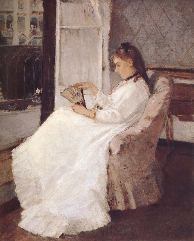 Berthe Morisot Artist-s sister beside the window Spain oil painting art